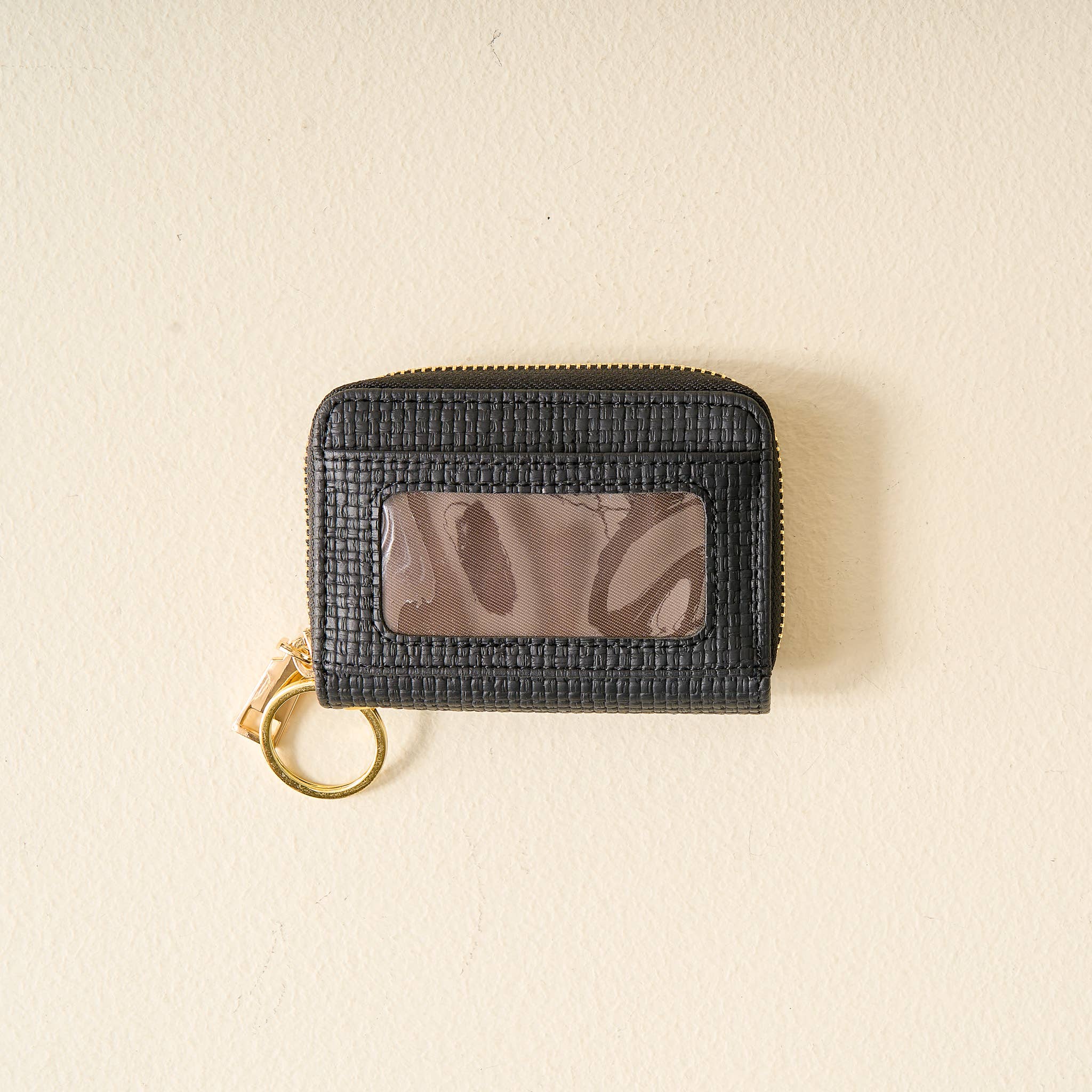 Zip Around Wallet-Black