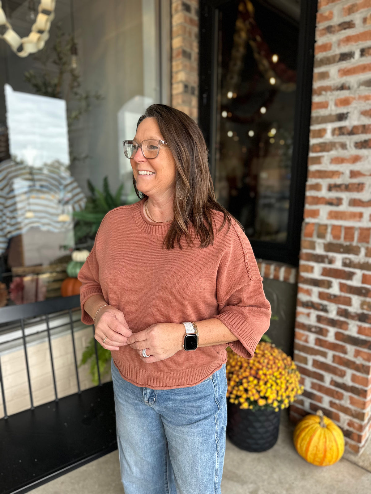 Sienna Exposed Seam Pullover