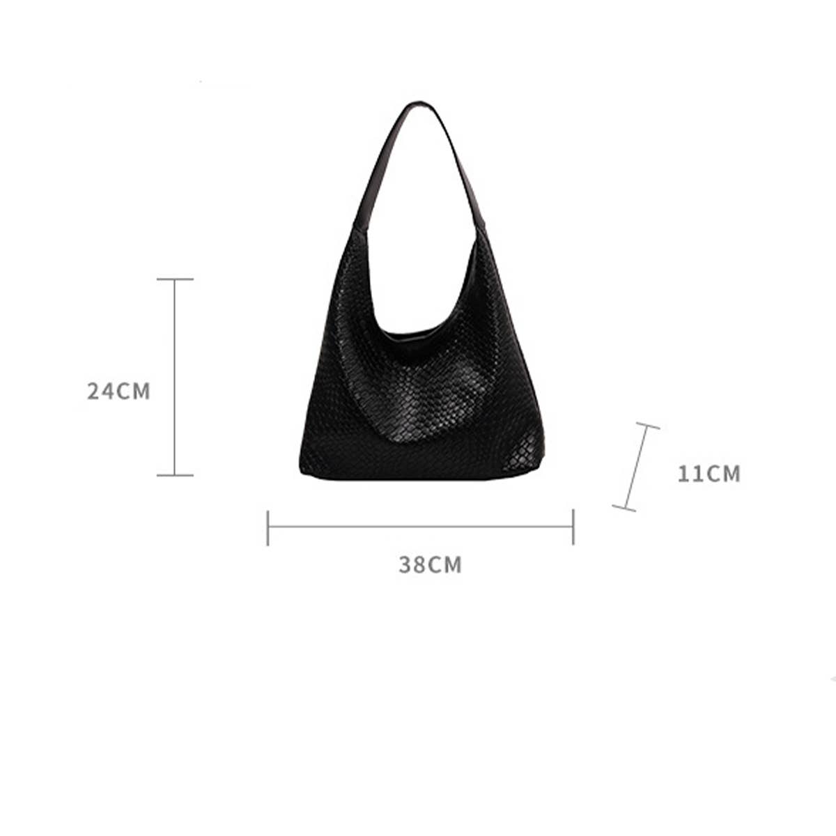 Khaki Large Shoulder Bag