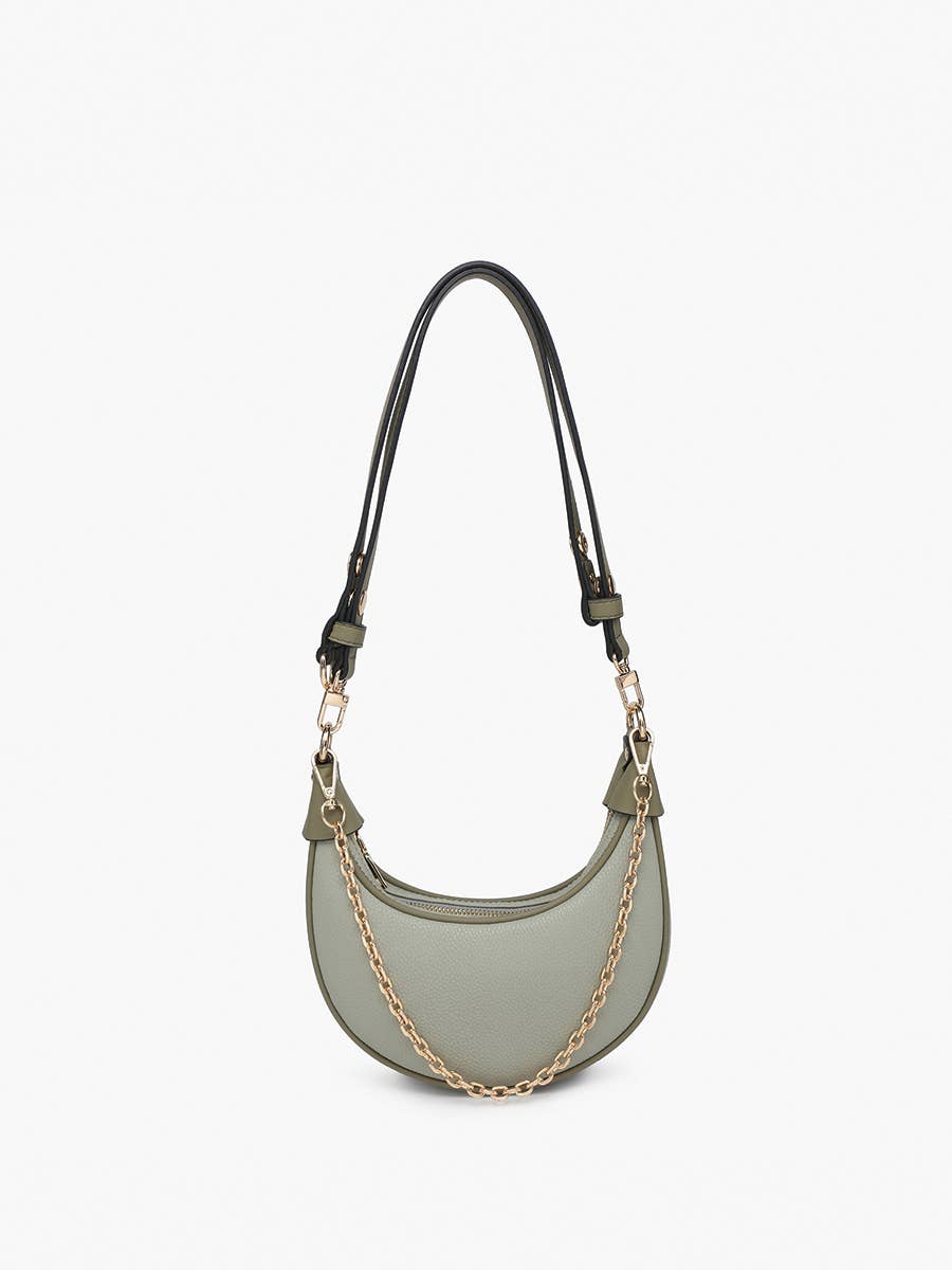 Moss Moon Shoulder Bag w/ Chain