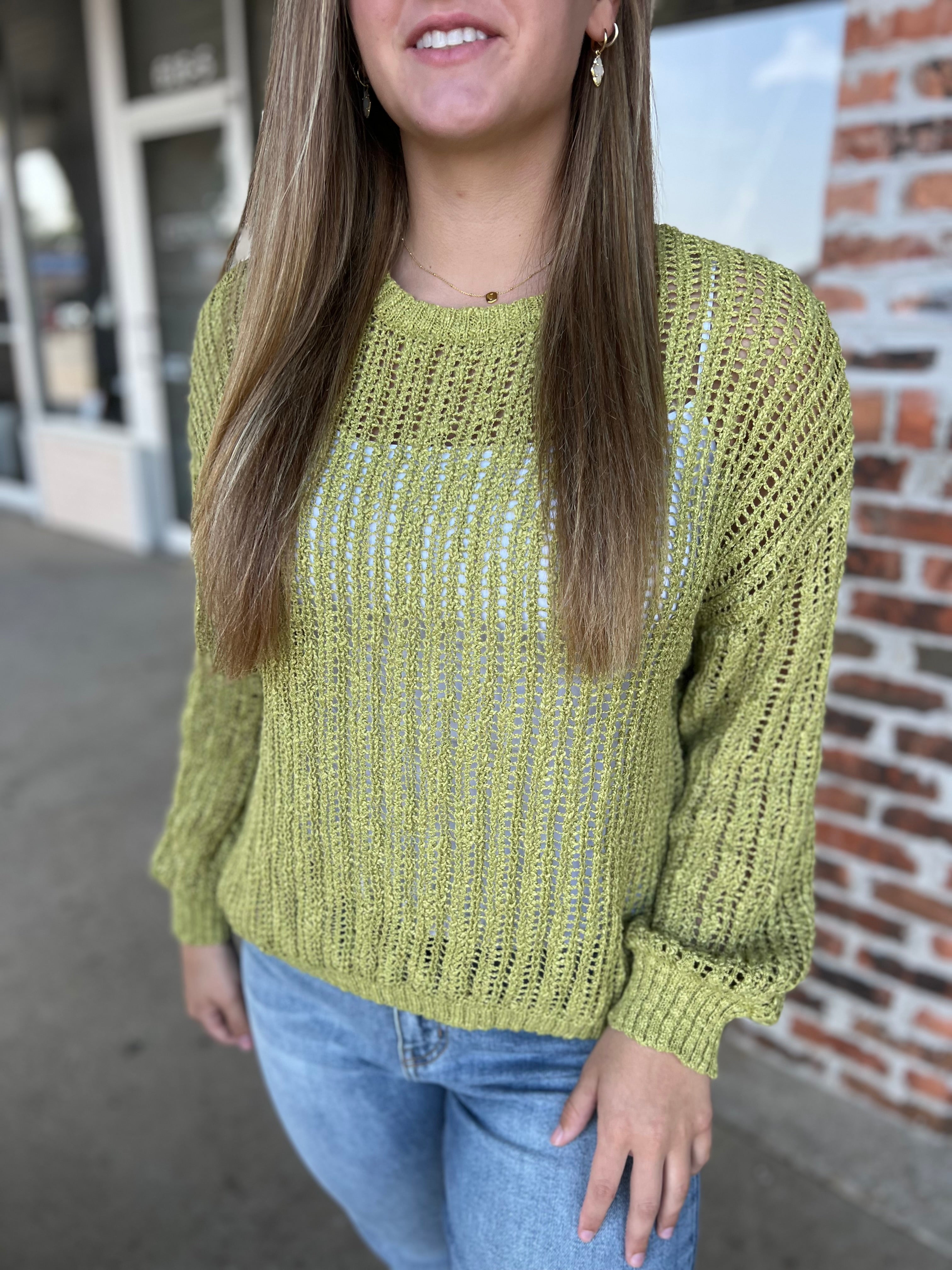 Kiwi Knit Pullover - FINAL SALE