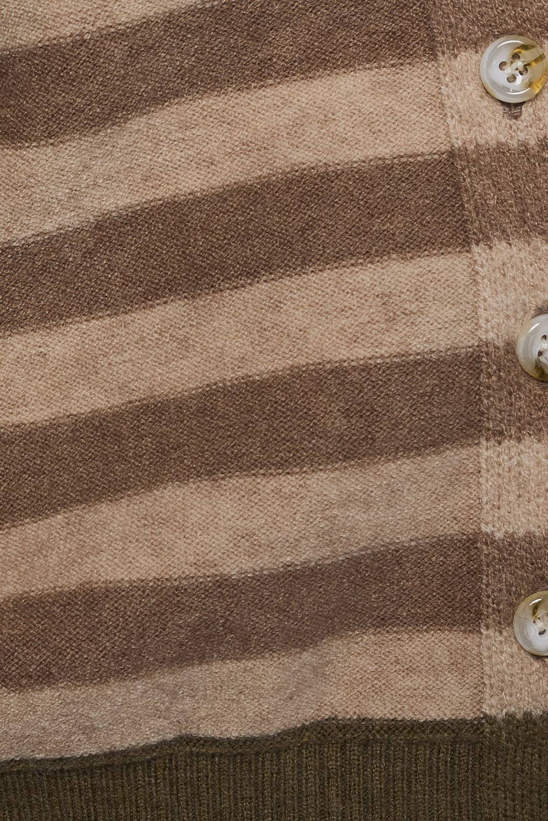 Brown Stripe Cardigan