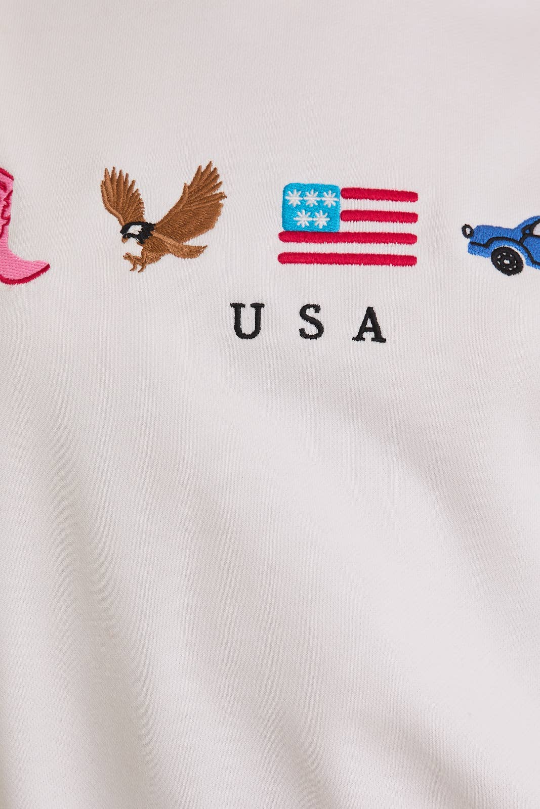 USA Embroidered Sweatshirt - FINAL SALE