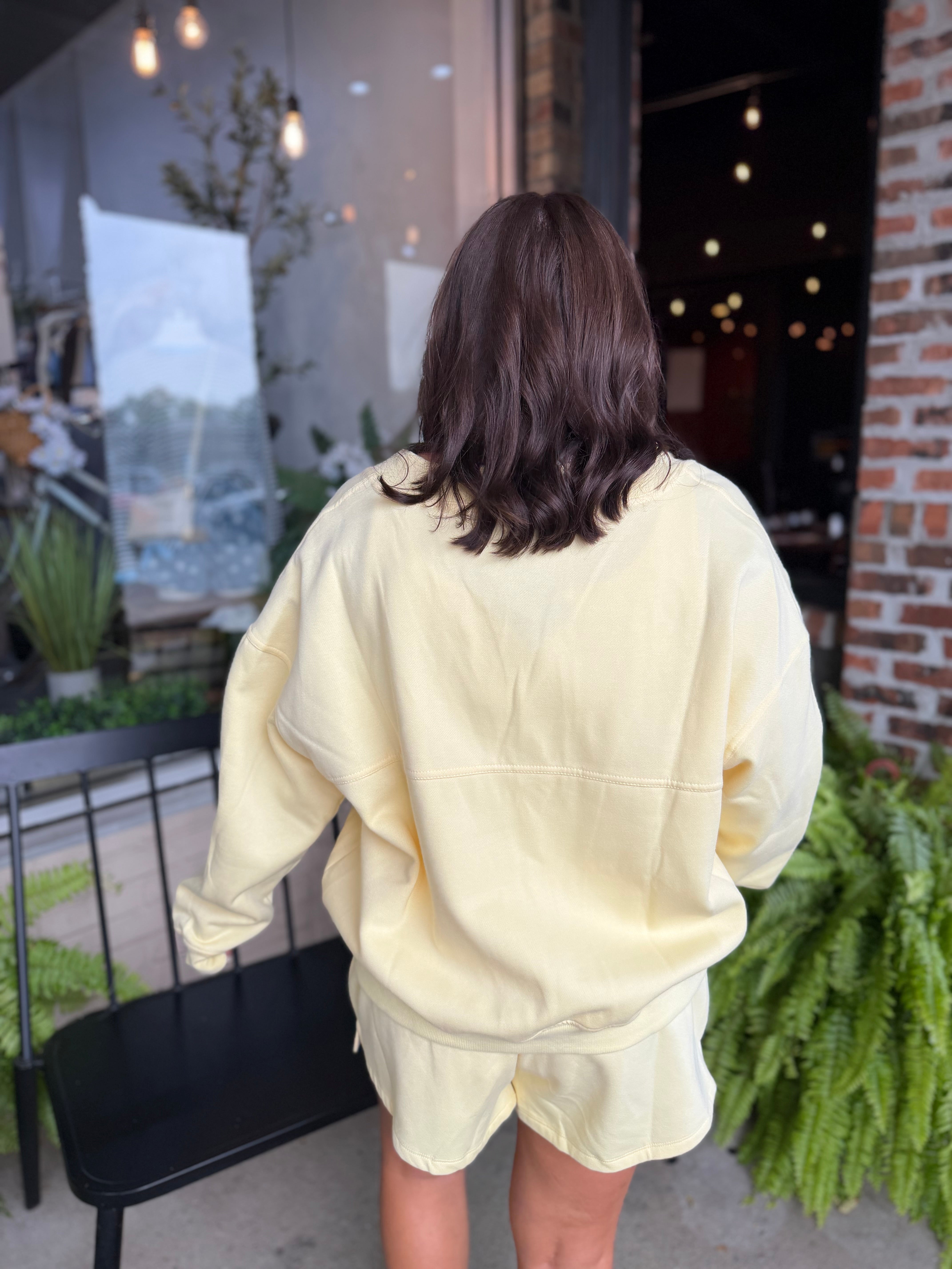 Yellow Cardigan