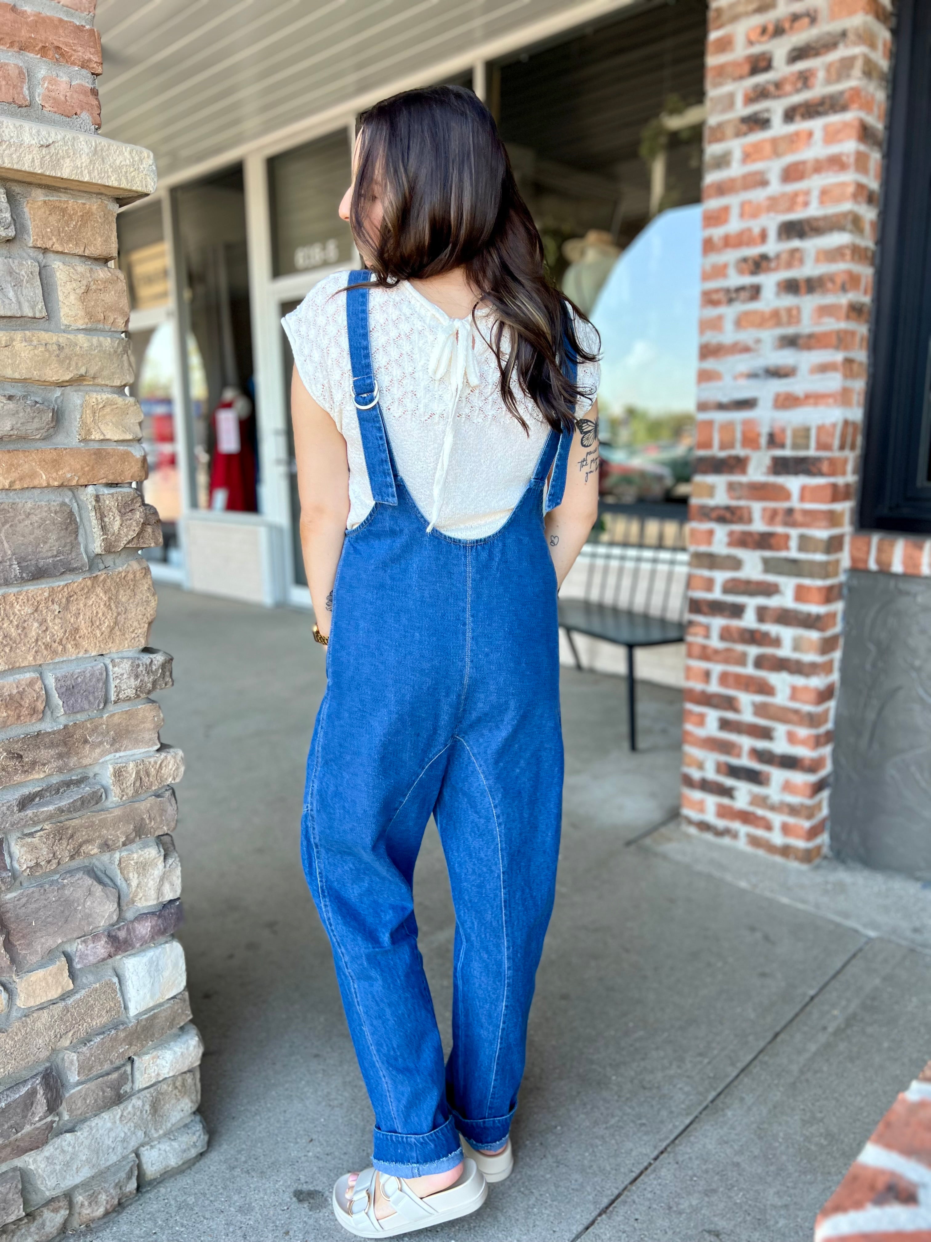 Denim Jumpsuit - FINAL SALE