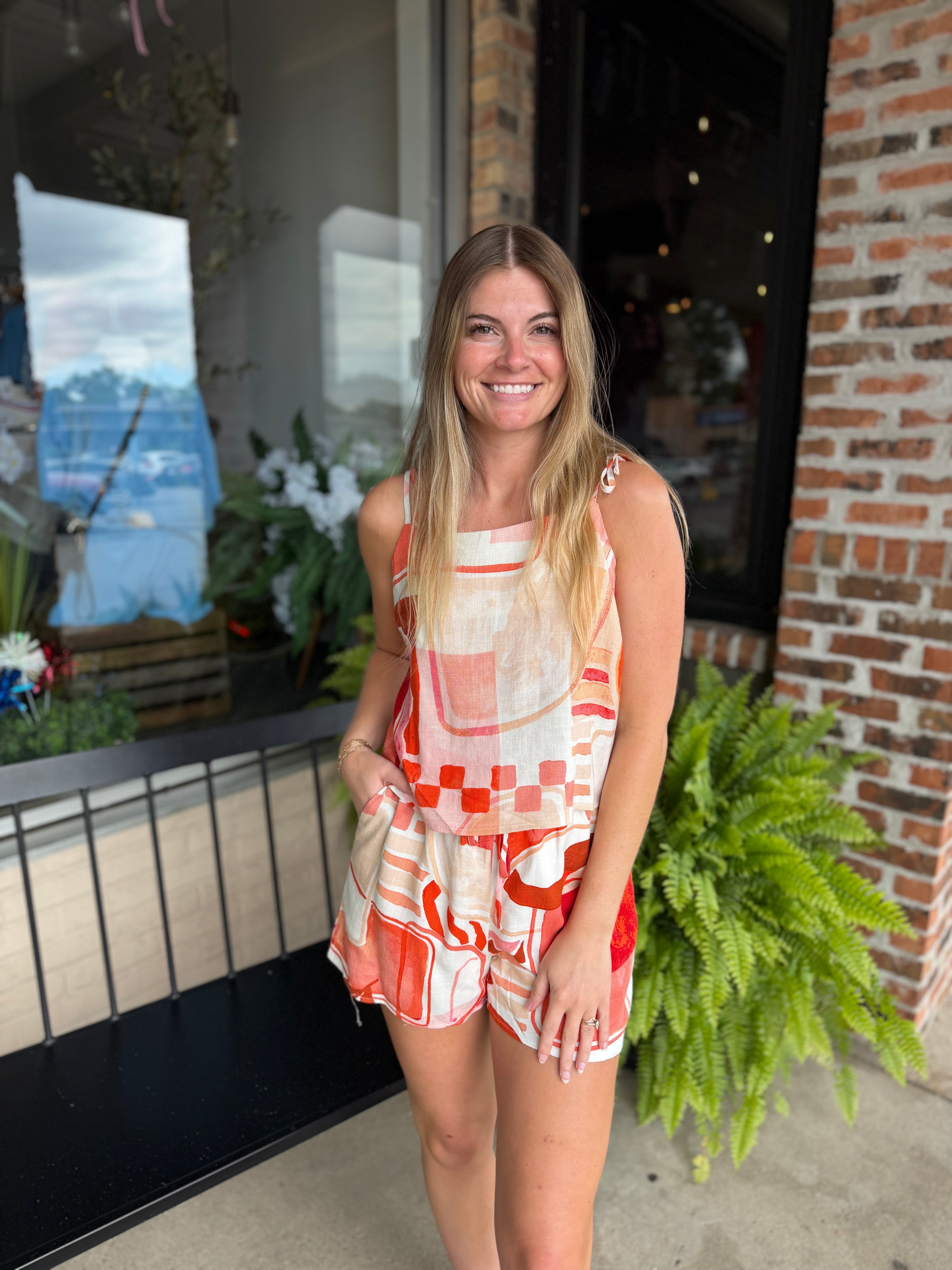 Multi Abstract Shorts