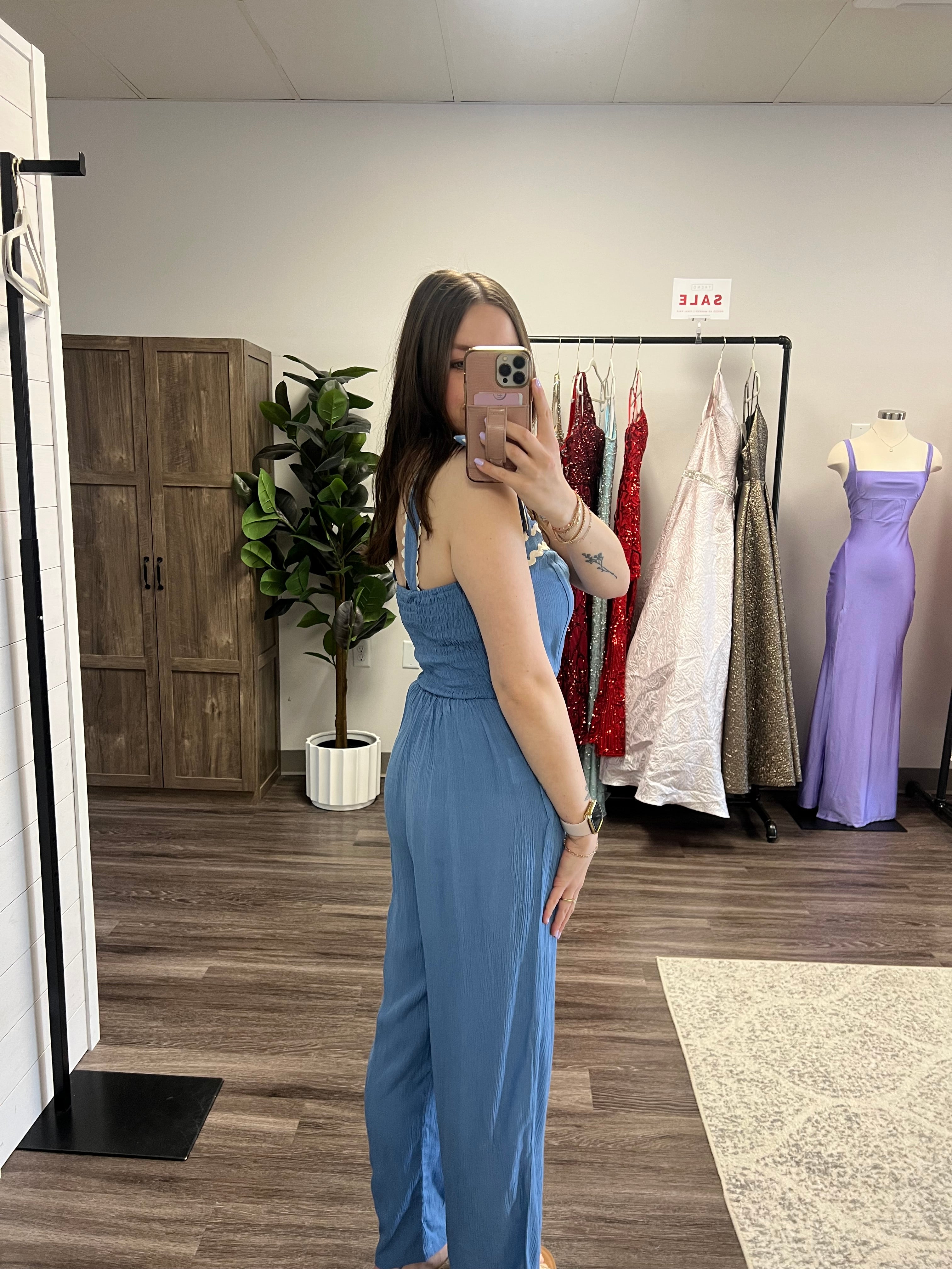 Chambray Bohemian Dream Jumpsuit