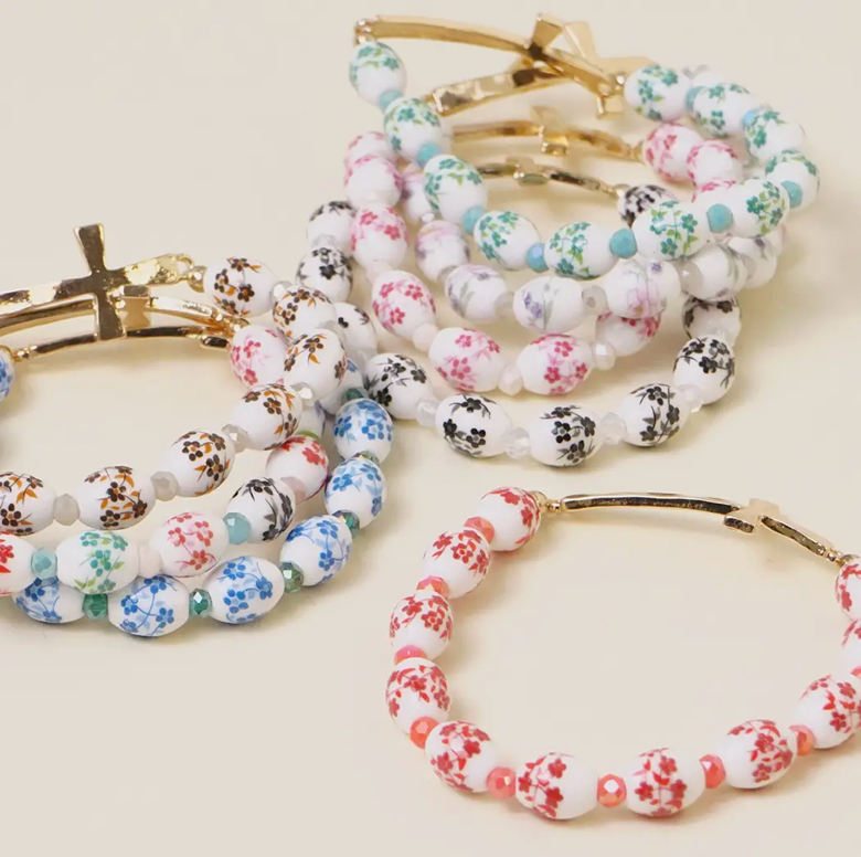 Cross Stretch Bracelet