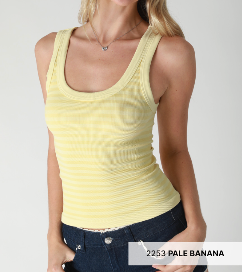 Reversible Striped Tank