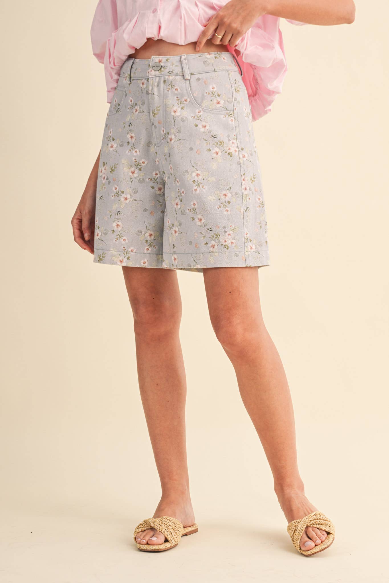 Floral Bermuda Shorts