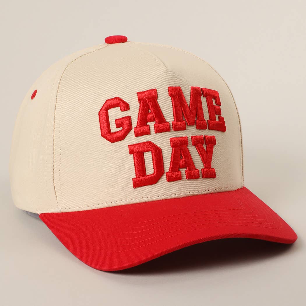 Red GAME DAY Hat