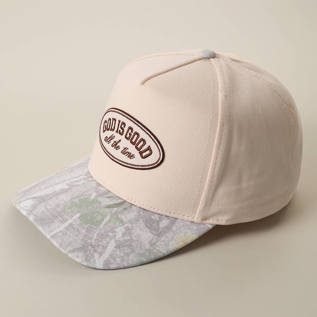 GOD IS GOOD All The Time Baseball Cap