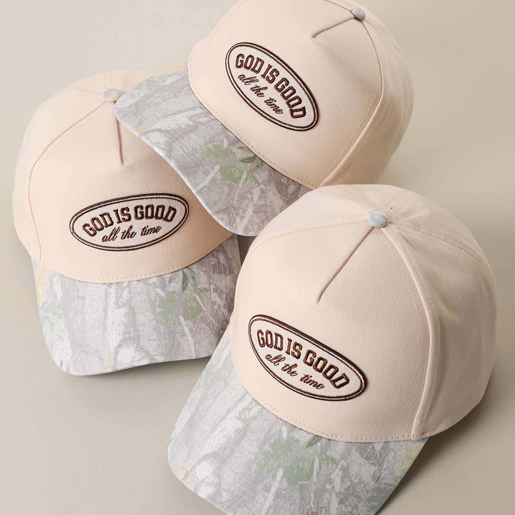 GOD IS GOOD All The Time Baseball Cap