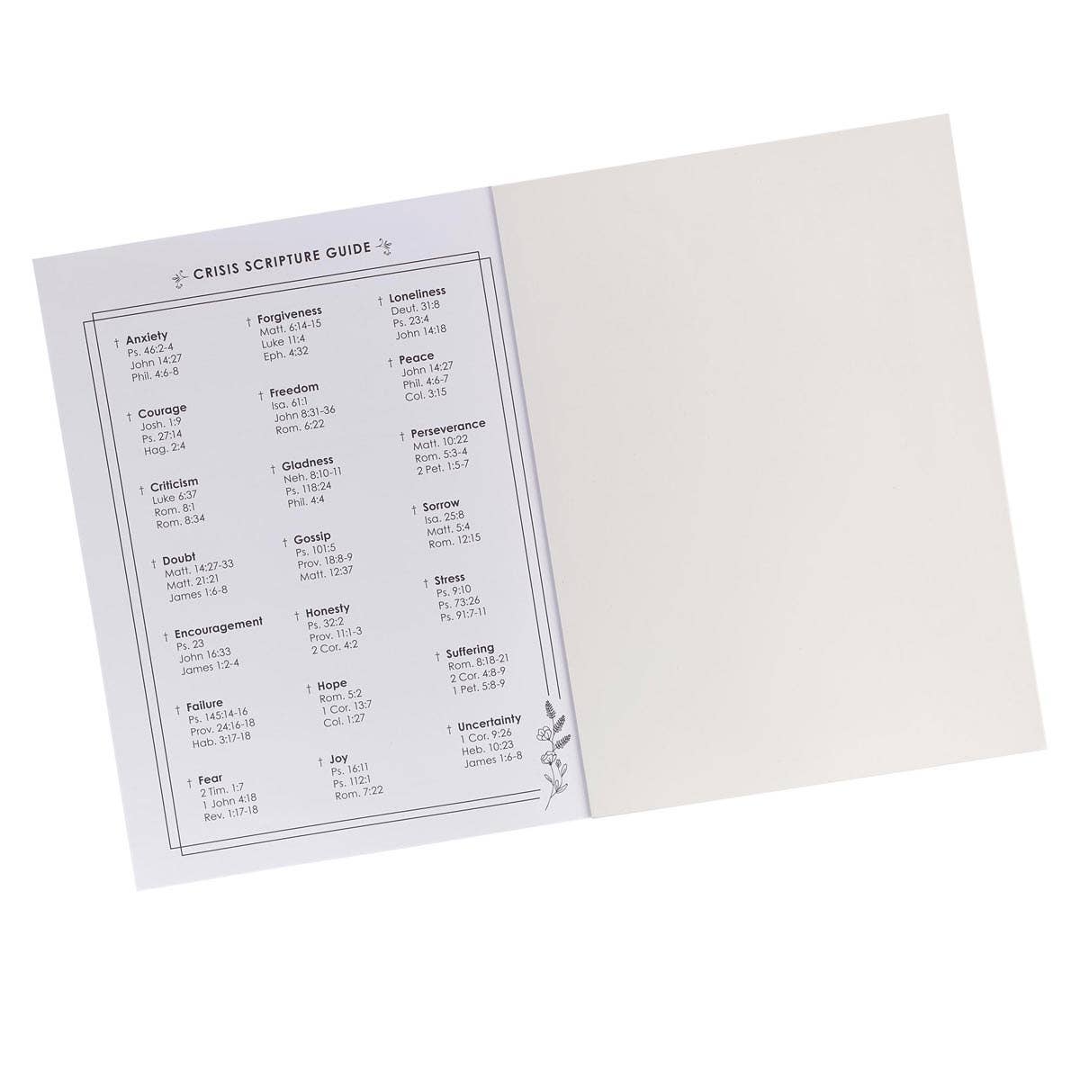 Journal Prompted Floral Prayer Journal