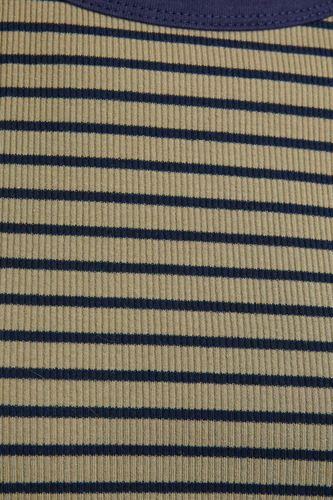 Navy Stripe Top