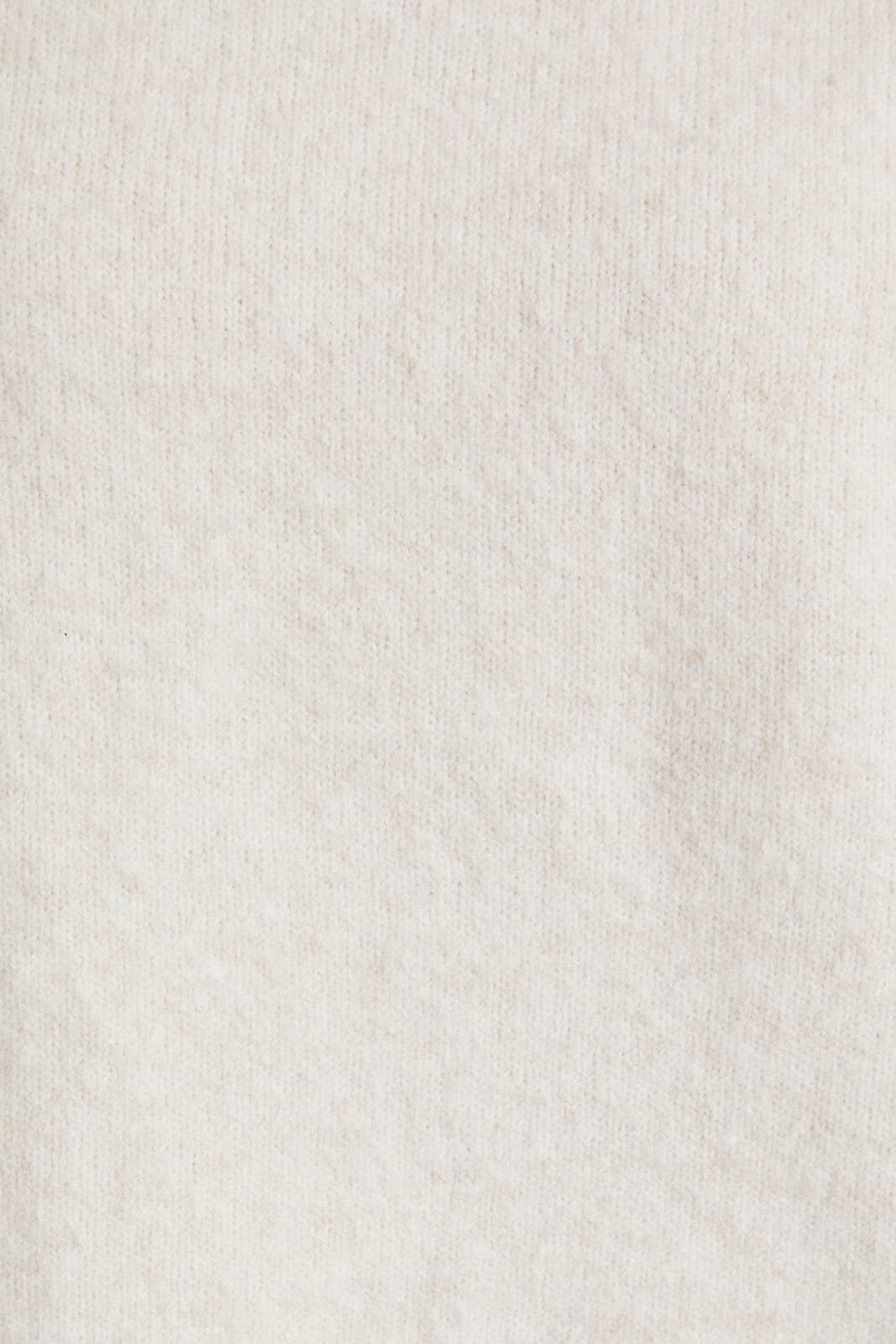 Cream Short Sleeve Boxy Sweater