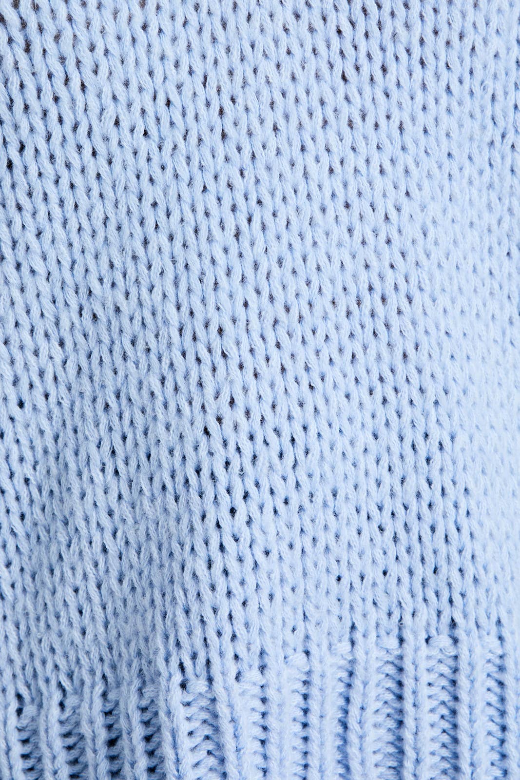 Light Blue V Neck Sweater