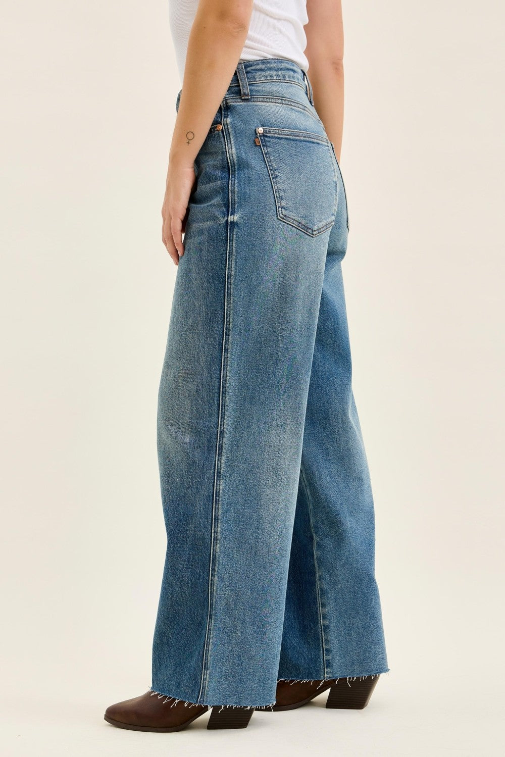 High Waist Baggy Jeans