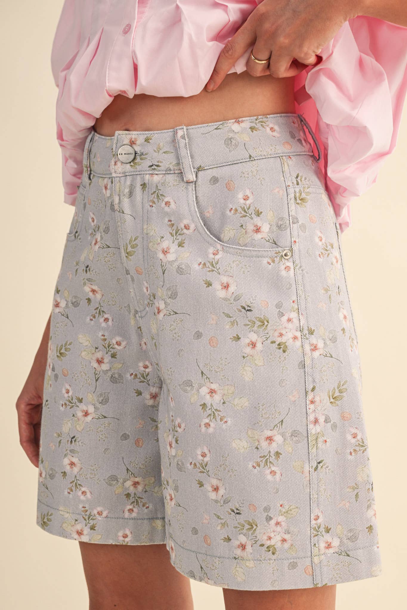 Floral Bermuda Shorts