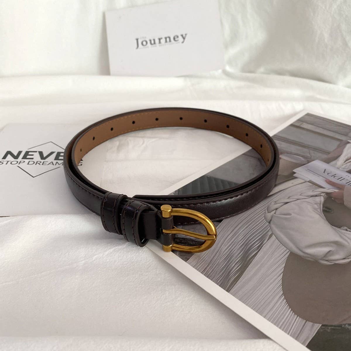 Black Thin Belt