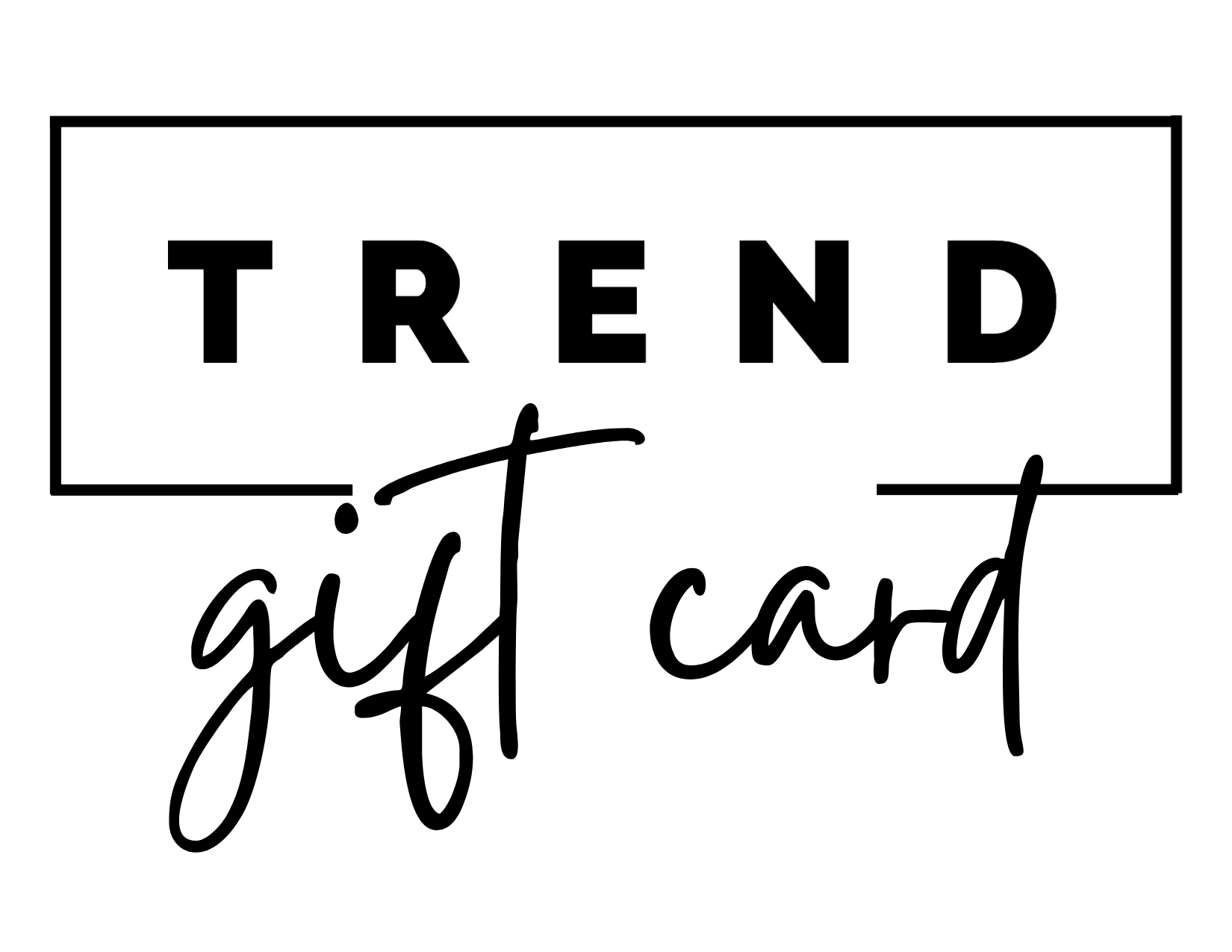 Trend Clothing Gift Card