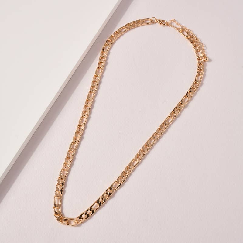Metal Chain Linked Necklace